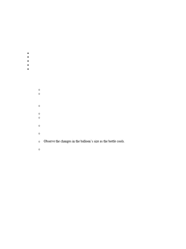 Thermodynamics experiment pdf