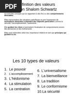 Liste des valeurs humaines essentielles | PDF