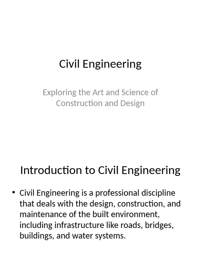 SEMINAR ON CIVIL ENGINEERING TOPICS PPT visual data 2