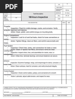 100 Hours Aircraft Inspection Checklist | PDF | Mechanical Engineering ...