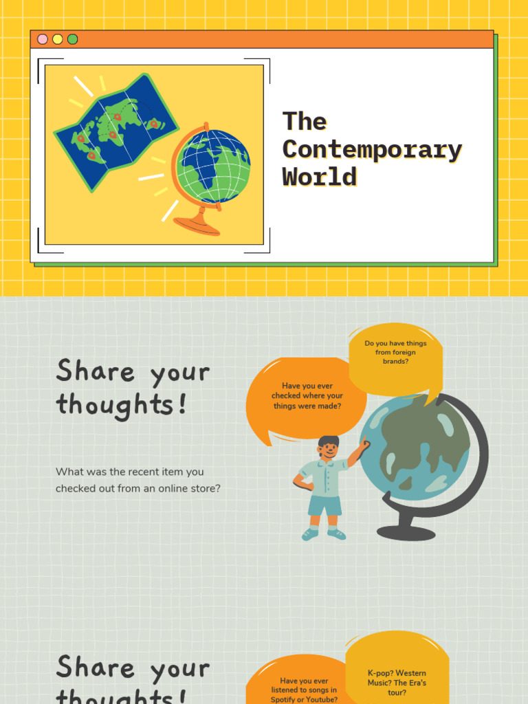 Module 1 - Contemporary World & Globalization | PDF | Globalization ...