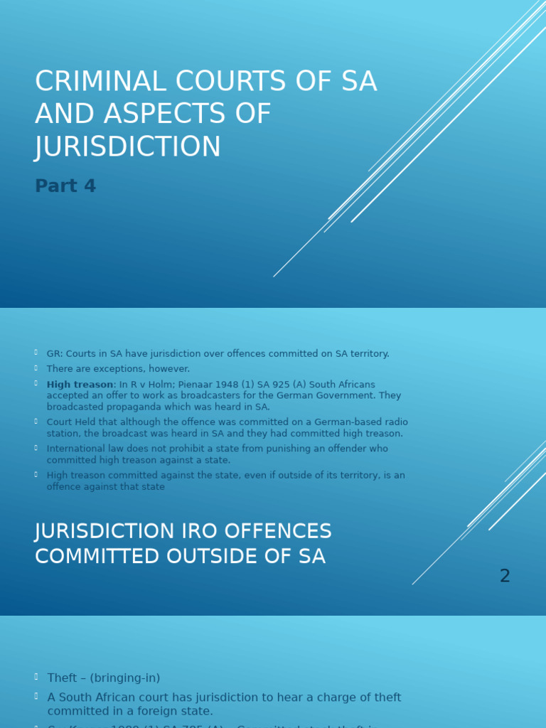 Criminal courts in south africa part 4 pdf crimes crime violence