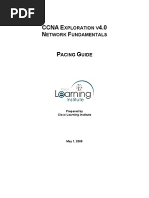 Pacing Guide