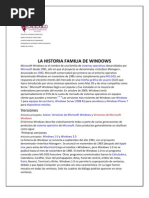 Historia de La Familia de Windows