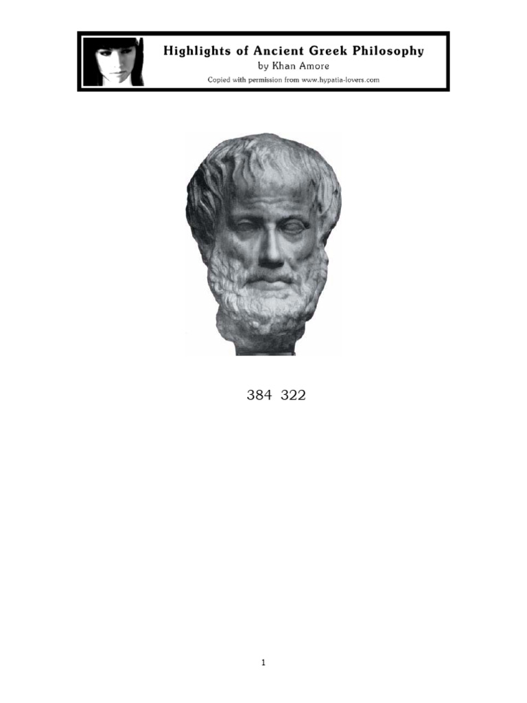Aristotle Logics Experimental Science Pdf Reason Aristotle