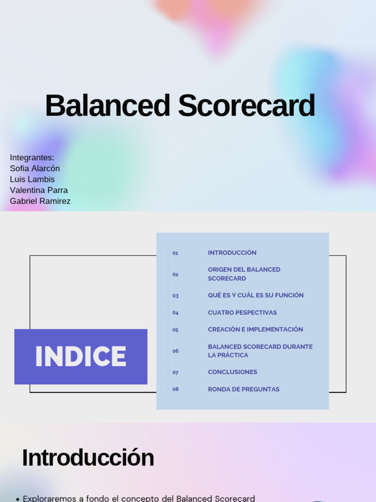 Balnced Scorecard | PDF | Business | Calidad (comercial)