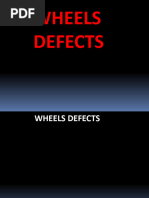 Railway Wheel Defects Overview | PDF | Tire | Wheel