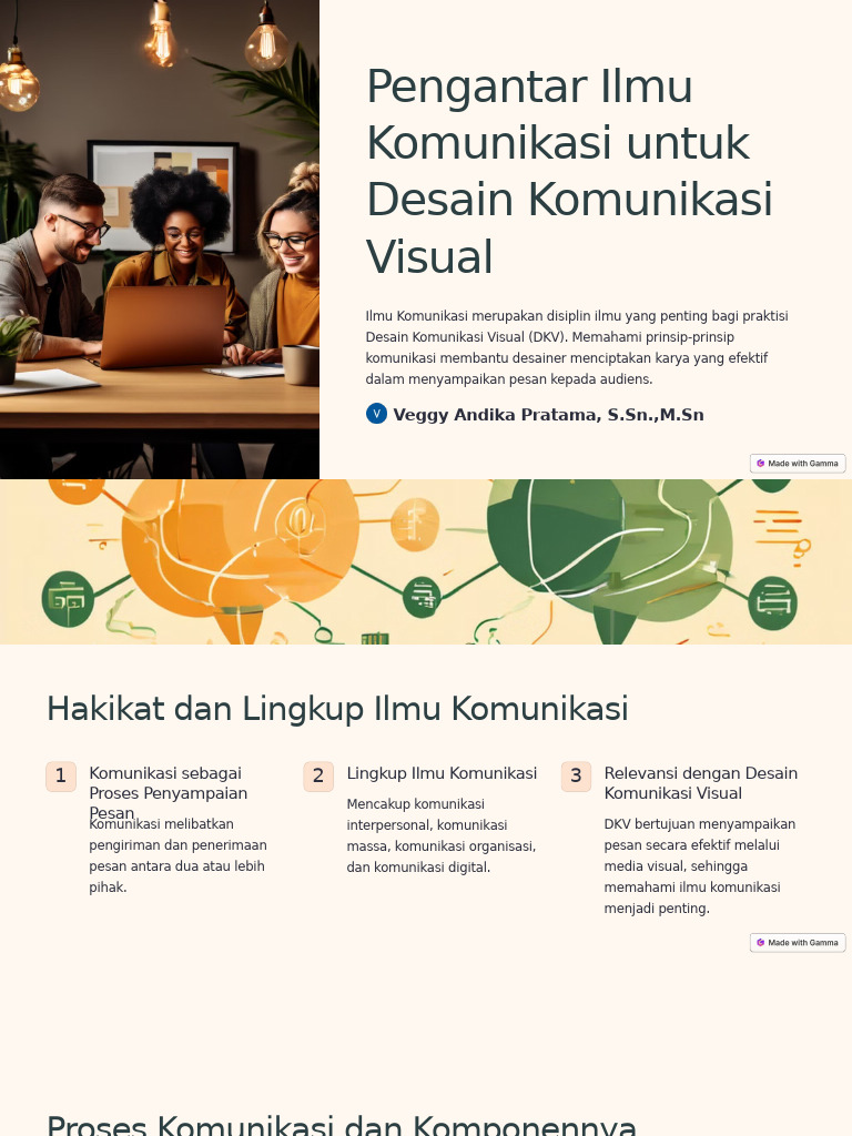 Pengantar Ilmu Komunikasi Untuk Desain Komunikasi Visual | PDF