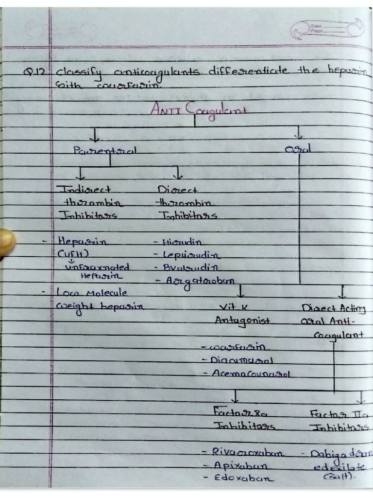 Coagulant Anticoagulant | PDF | Coagulation | Blood Proteins