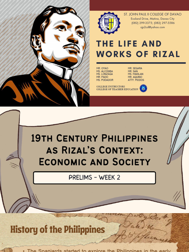 RIZAL-Week-2 | PDF | Spanish Empire | Spanish Colonization Of The Americas