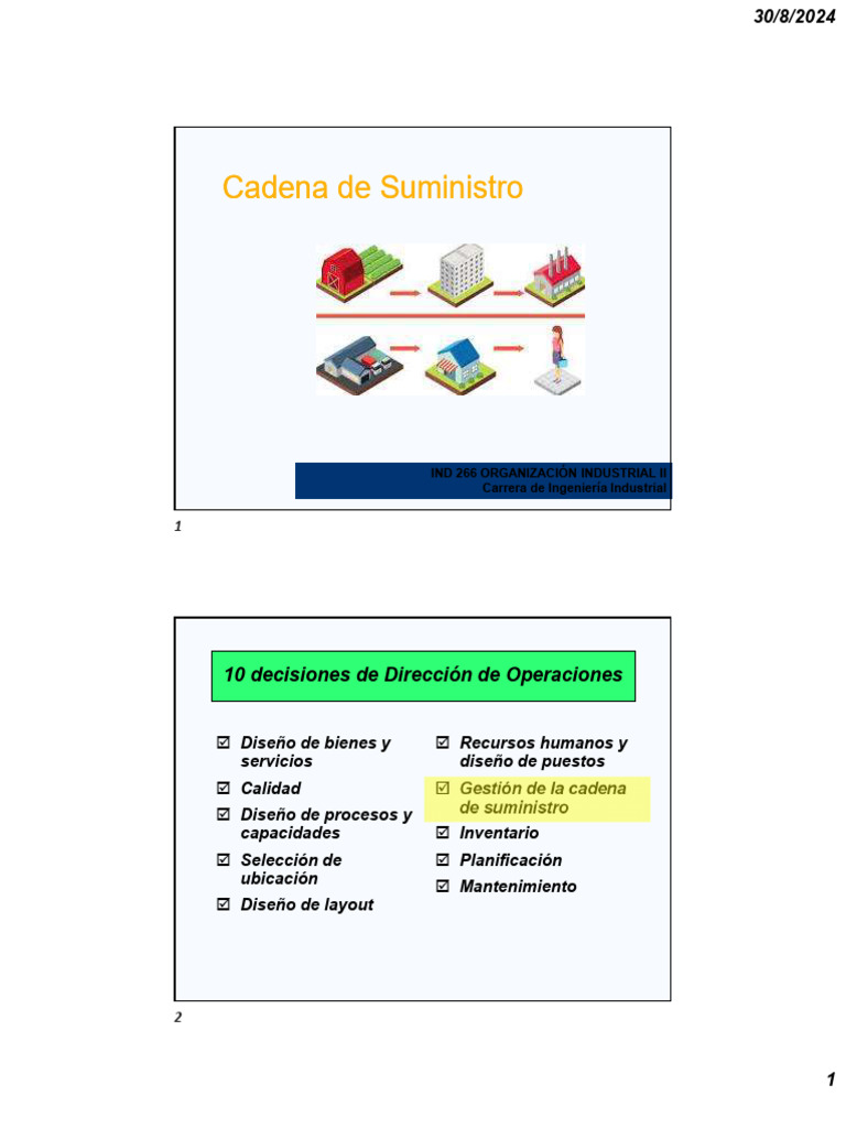 Estrategias en la Cadena de Suministro | PDF | Calidad (comercial ...