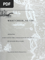 Download WHAT CHEER  NETOP Selections from A Key into the Language of America by Roger Williams by Haffenreffer Museum of Anthropology SN79996149 doc pdf
