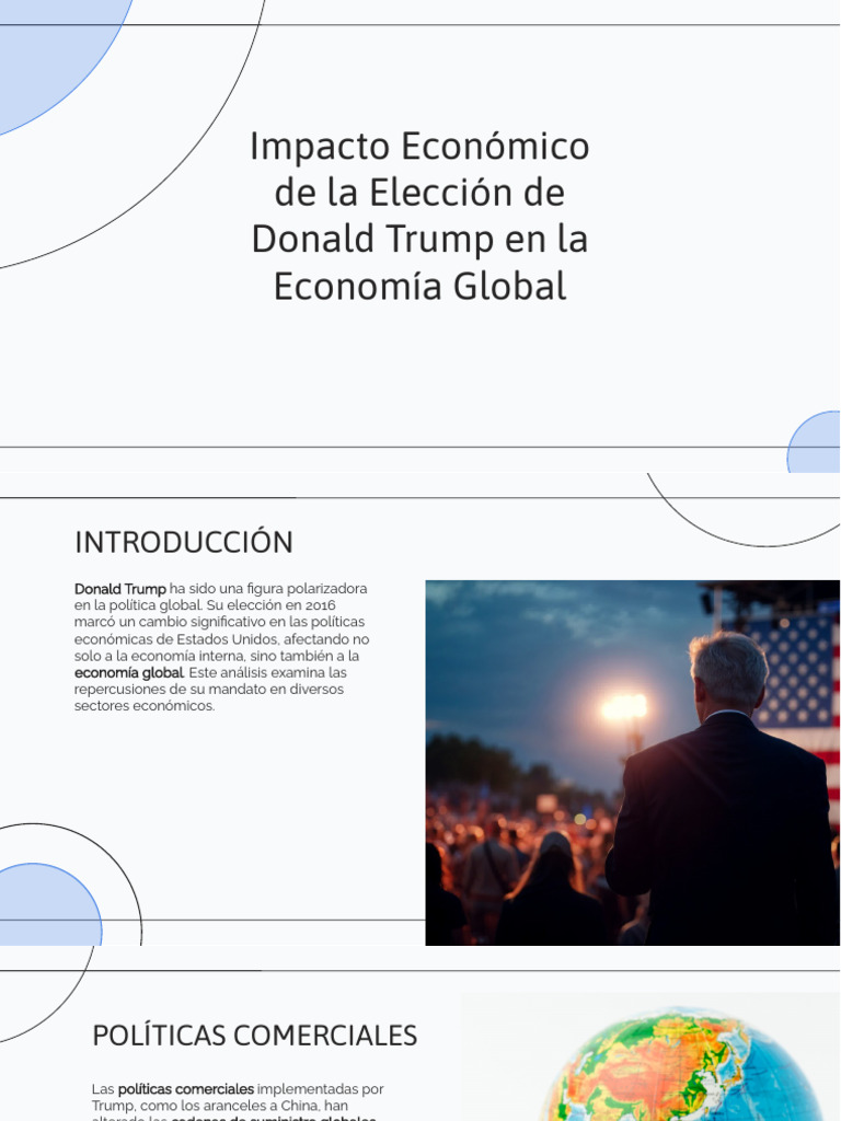 Impacto de Trump en la Economía Global | PDF