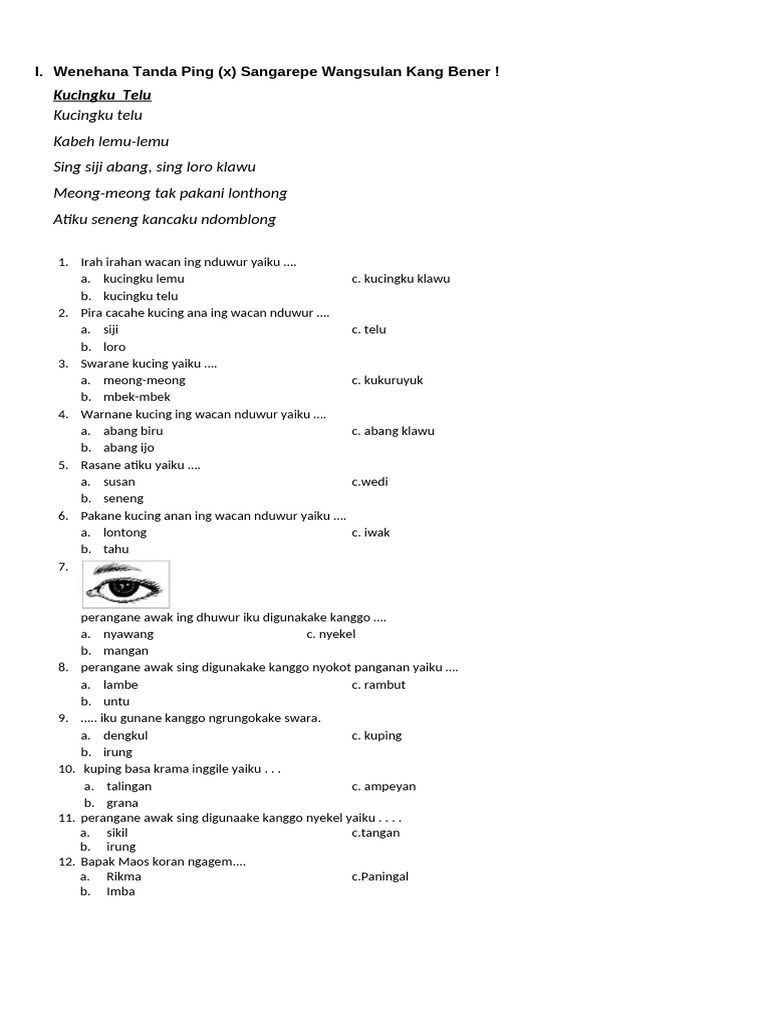 Menguasai Bahasa Jawa Kelas 1 SD: Panduan Lengkap Mengunduh Soal Tengah Semester 2 dan Tips Belajar Efektif Menguasai Bahasa Jawa Kelas 1 SD: Panduan Lengkap Mengunduh Soal Tengah Semester 2 dan Tips Belajar Efektif