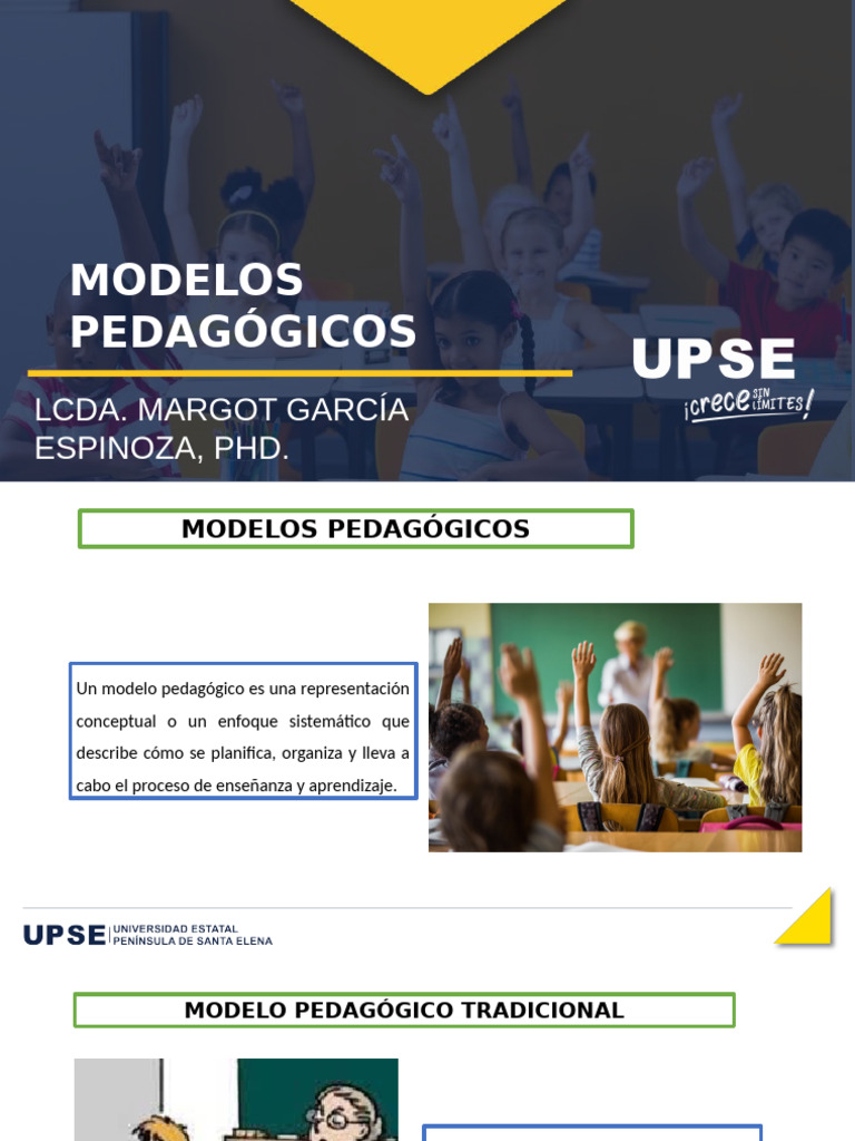 Tipos de Modelos Pedagógicos en Educación | PDF | Behaviorismo | Pedagogía