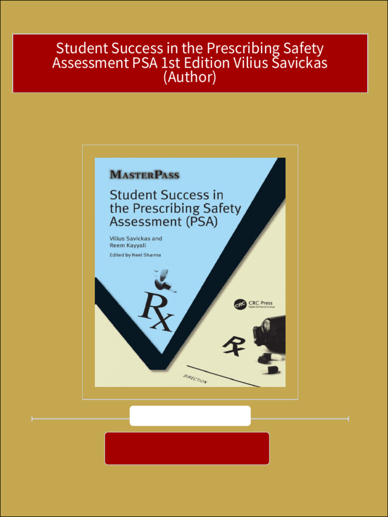 Full download student success in the prescribing safety assessment psa