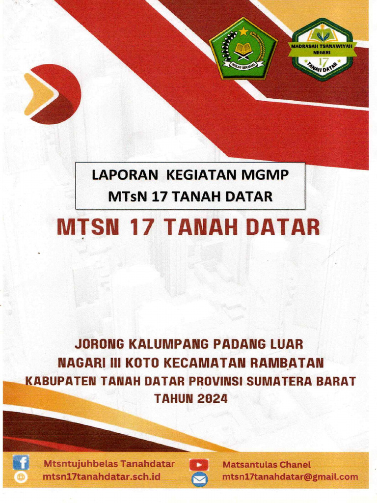 Laporan MGMP | PDF
