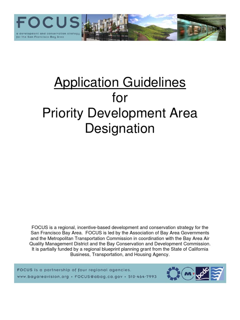 PDA Application Guidelines PDF Urban Sprawl Conservation (Ethic)