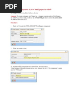 Programming Dynamic ALV in WebDynpro For ABAP