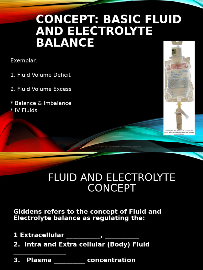 1 Student Fluid & Electrolyte | PDF | Physiology | Clinical Medicine