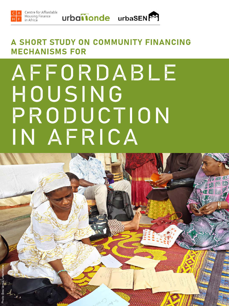 00 Study On Citizen Financing Mechanisms For Affordable Housing ...