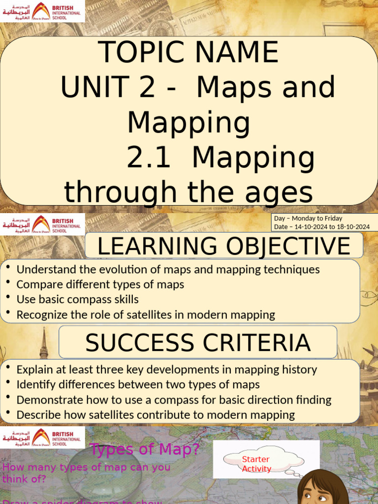 Grade 7 Lesson 2.1 mapping through the ages day 2 | PDF | Map | Cartography