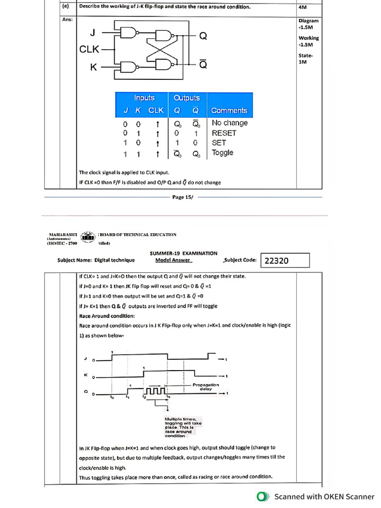 UNIT TEST 2 (DTE) 4M Question and Answer | PDF