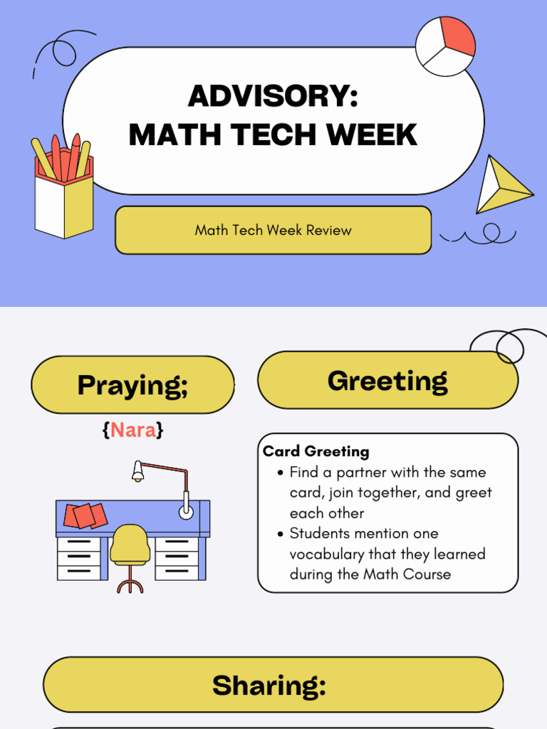 Math Tech Week | PDF