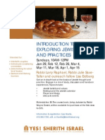 Intro-Judaism Flyer SP 2012