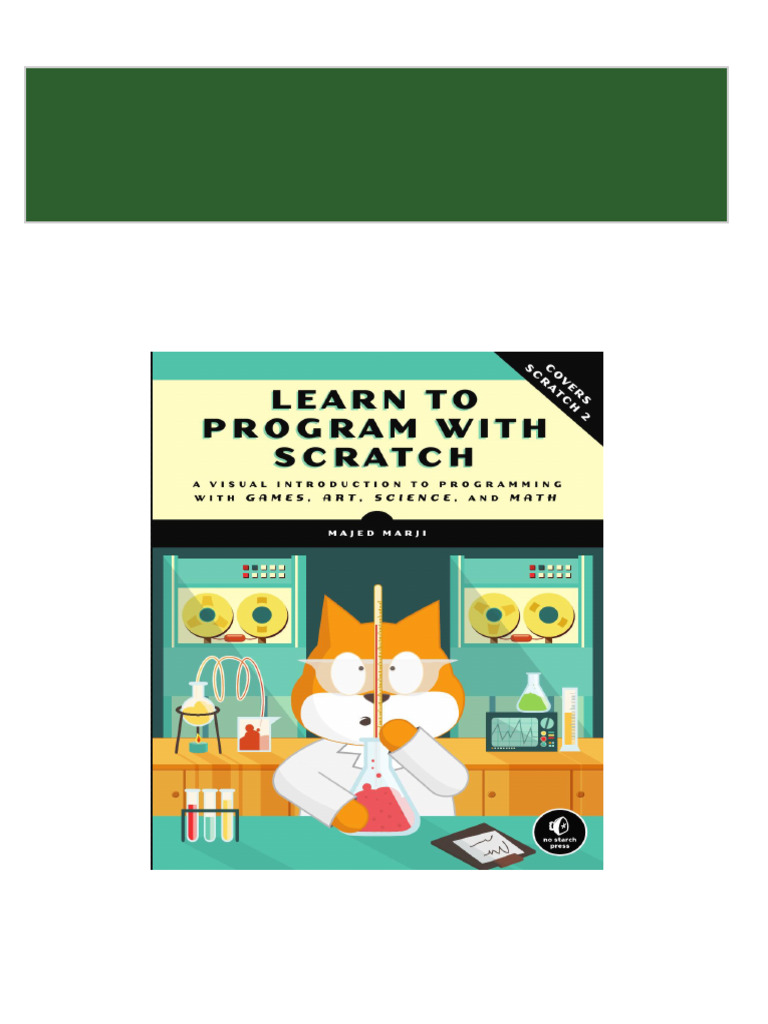 Download Complete Learn to Program with Scratch PDF for All Chapters | PDF