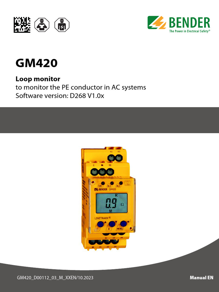 GM420 D00112 M Xxen | PDF | Relay | Electrical Wiring