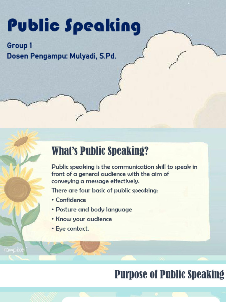 Essentials of Public Speaking Skills | PDF