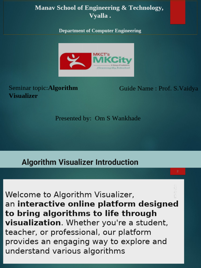 AlgoVisualizer (1) - Read-Only - Compatibility Mode | PDF | Algorithms ...