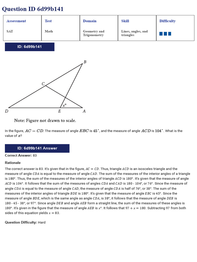 Geometry Problem Solving Strategies | PDF | Triangle | Area