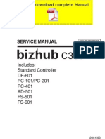 KONICAMINOLTA Bizhub C350 Service Manual Pages