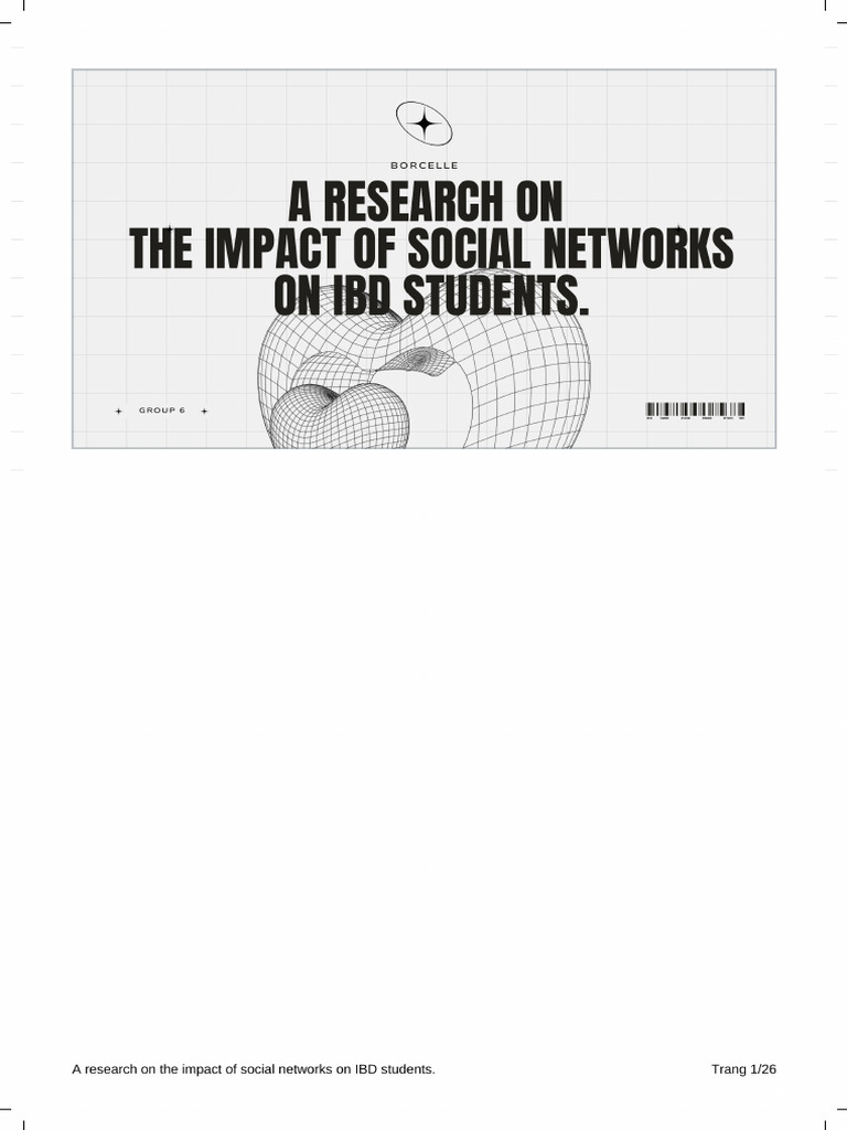 A Research On The Impact of Social Networks On IBD Students. | PDF