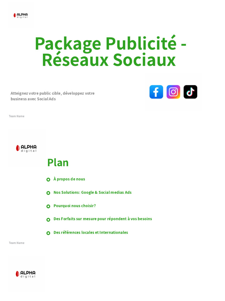 Solutions Publicitaires Digitales PME | PDF | Publicité | Commercialisation
