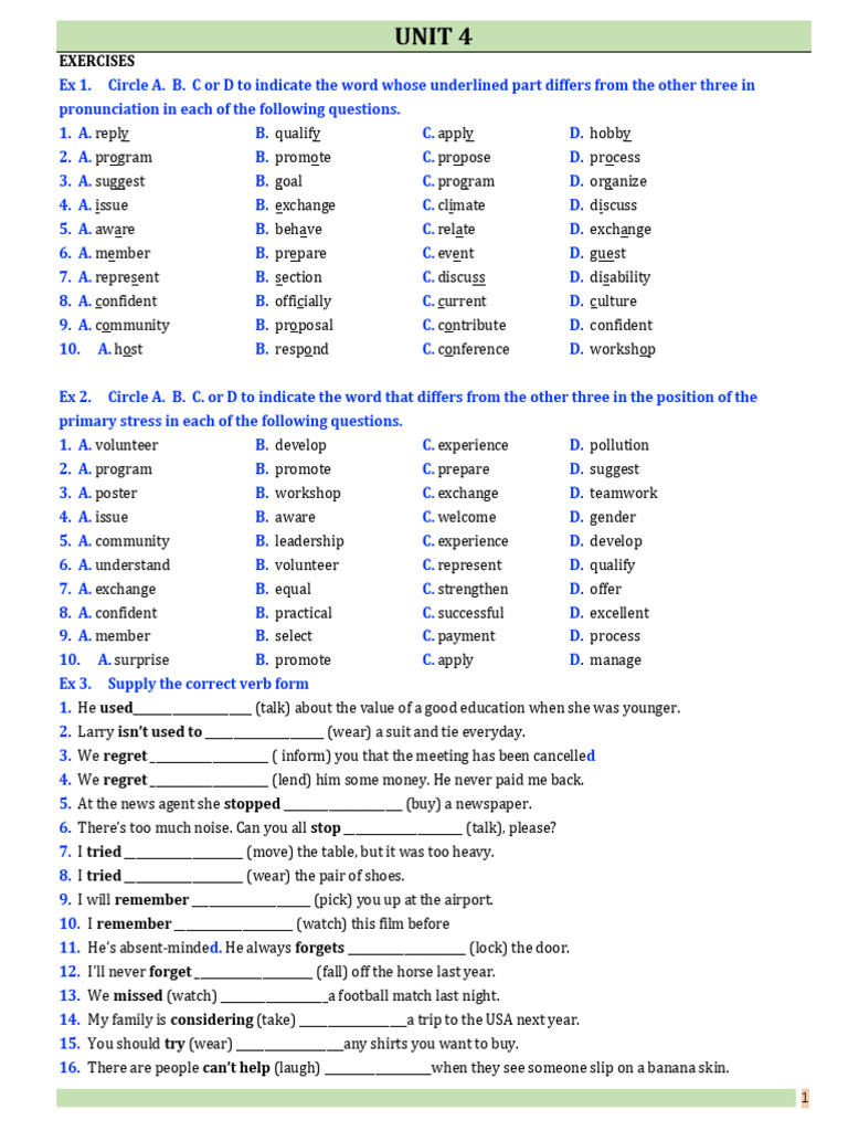 UNIT 4 11 | PDF