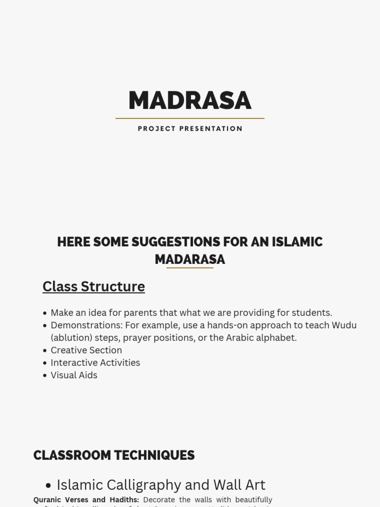 MADRASA | PDF | Quran | Islam
