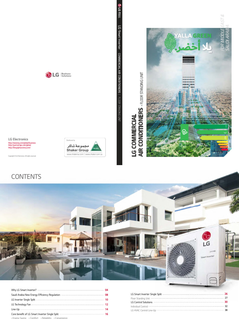 LG Smart Inverter AC Solutions | PDF | Air Conditioning | Temperature