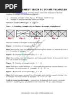 Counting The Triangles Tricks | PDF