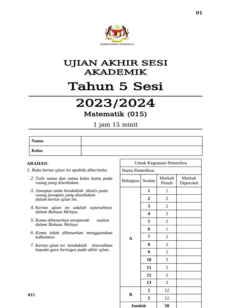 Soalan T5 Pdf