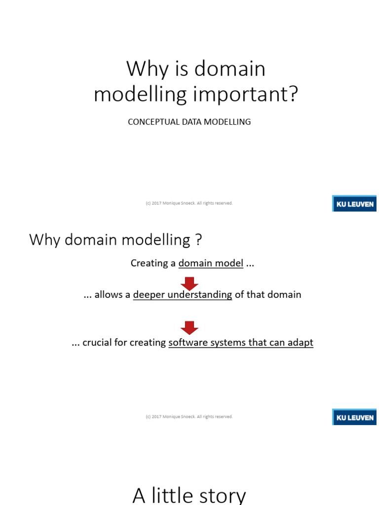 Importance of Domain Modelling | PDF | Data | Data Model