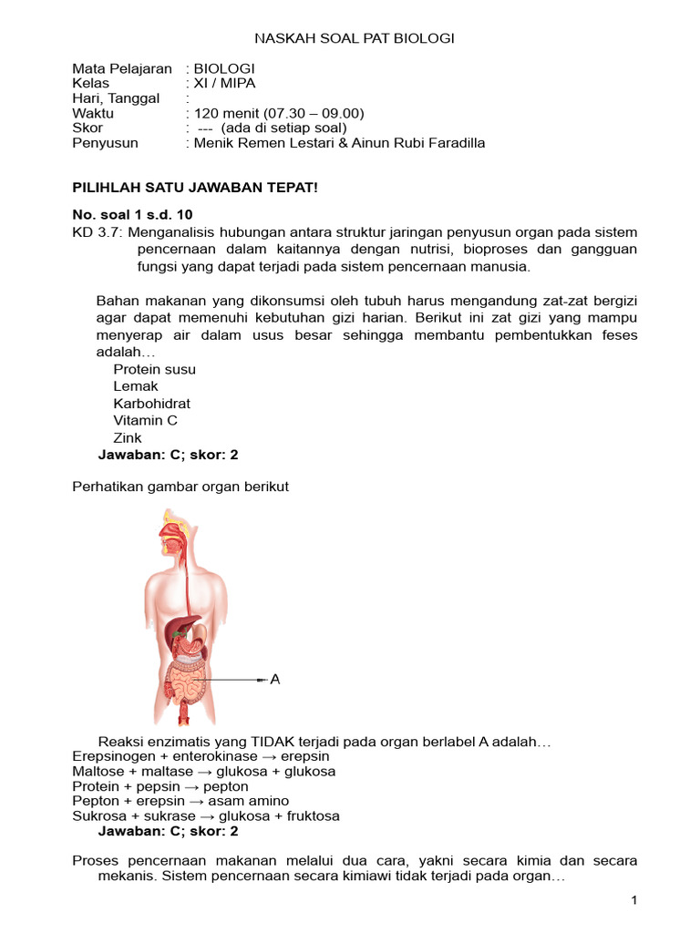 Pat Bio 2021 | PDF