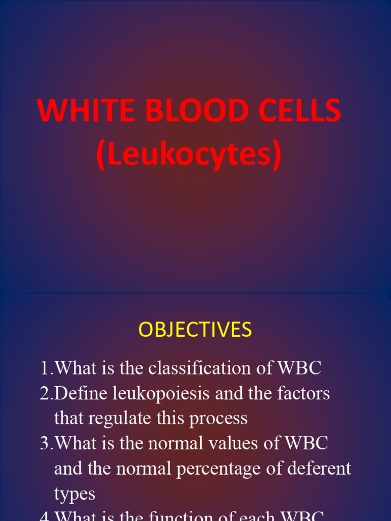 7. WBC | PDF | White Blood Cell | Granulocyte