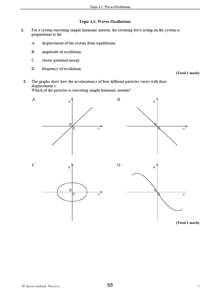 Waves and Oscillations Explained | PDF | Waves | Diffraction