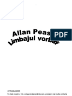 Alan Pease - Limbajul Vorbirii