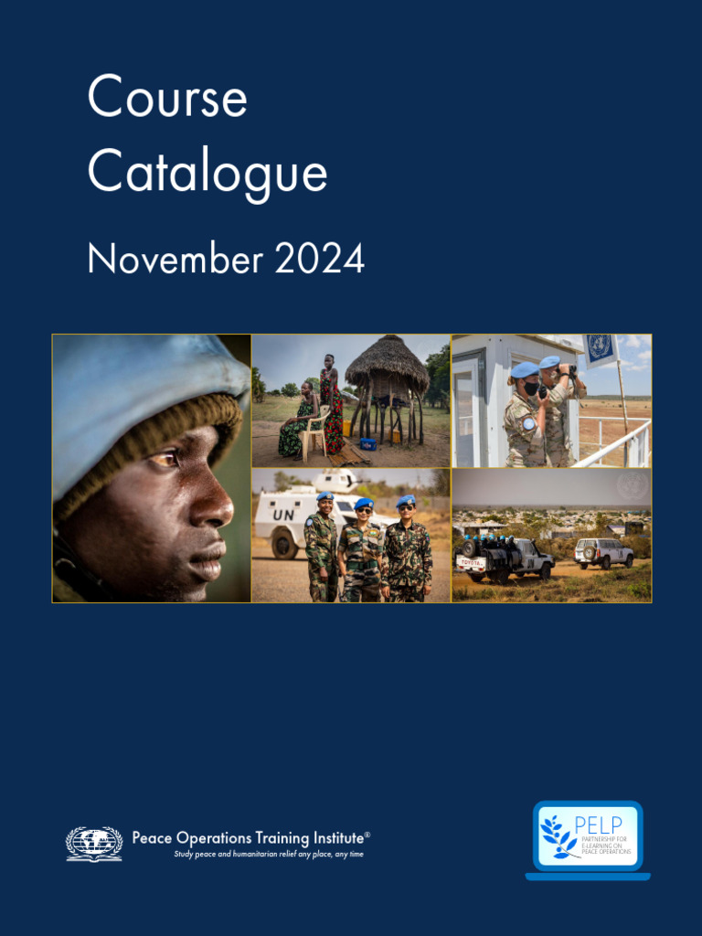 Course Catalogue Pdf United Nations International Relations