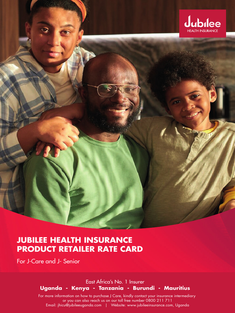 Jubilee Health Insurance Rate Card | PDF | Hiv/Aids | Psychiatry