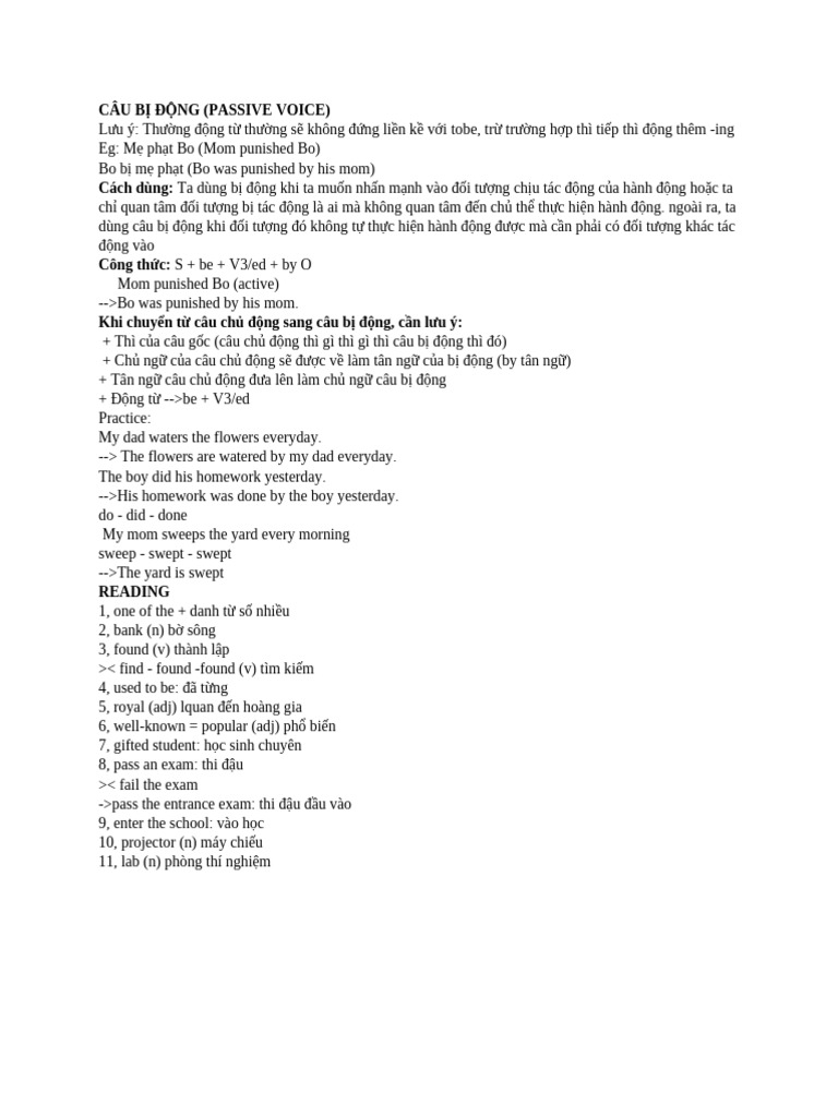 Bu I 6 - Unit 6 (20.11) | PDF